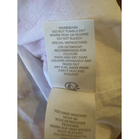 BODEN Marla Embroidered Dress 16 White Gauze Midi Boho Tassels Zip Beach Chic - Picture 15 of 16